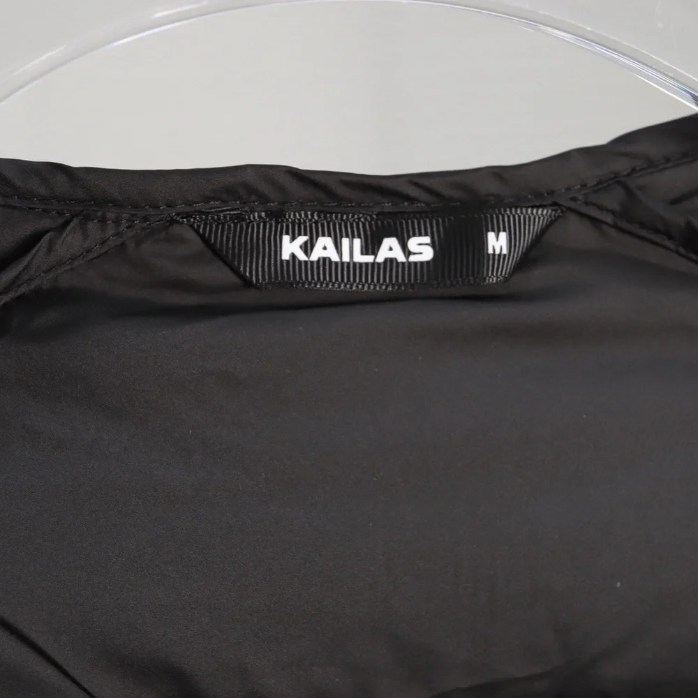 KAILAS hooded zipper casual long-sleeved down jacket - Picture 4 of 9